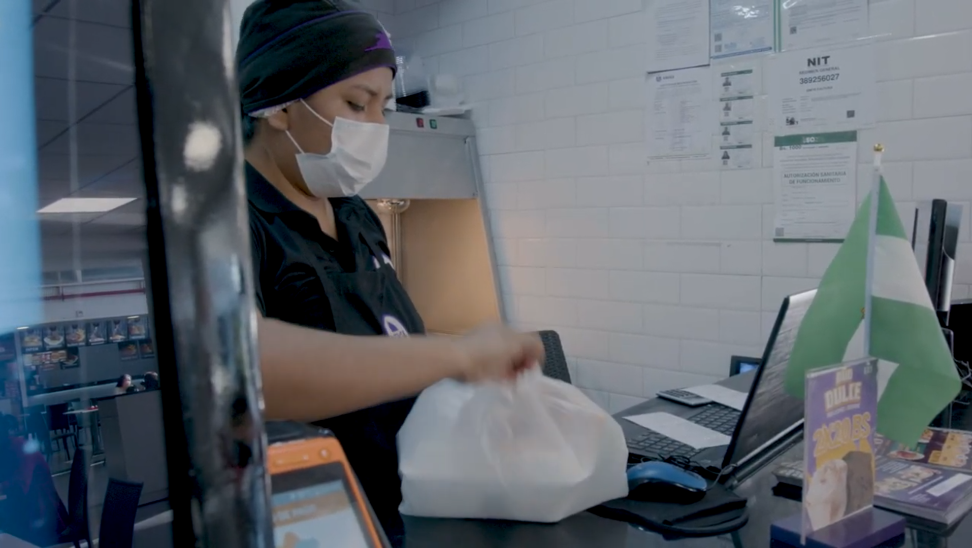 Paso 3 — Enviado al sistema (POS/pantalla de cocina)